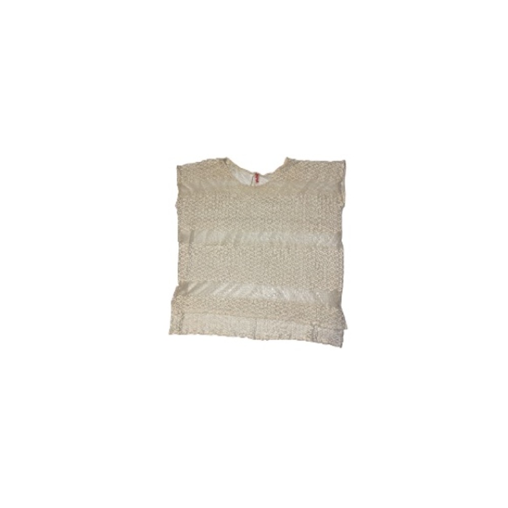 Free People Boho Oversized Mesh and Lace Tunic - Women’s Size XS